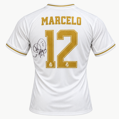 Marcelo Signed Real Madrid 2019/2020 Home Football Shirt
