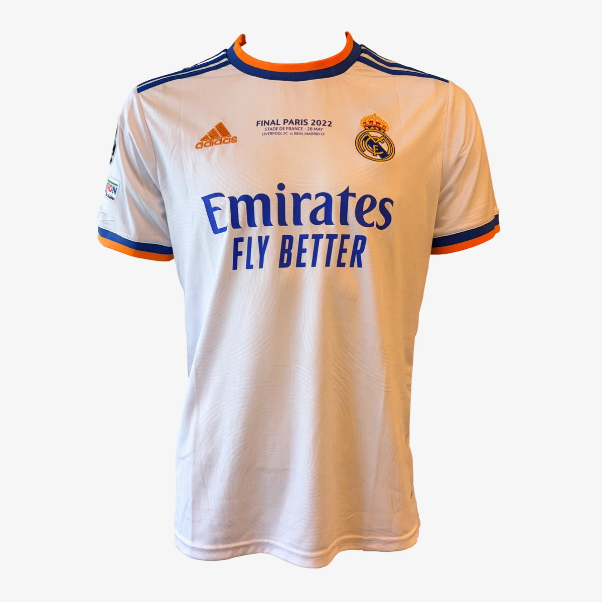MarceloSignedRealMadridHomeFootballShirt_2020_21CLFinal-front | Iconic Shirts