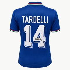 Marco Tardelli Signed Italy 1982 Retro Shirt