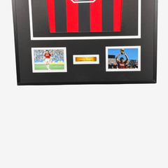 Marco van Basten Signed AC Milan 1988 Home Shirt – Framed