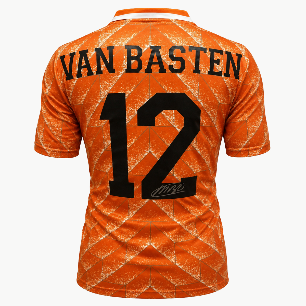 Marco van Basten Signed Netherlands Football Shirt - 1988 Retro Home