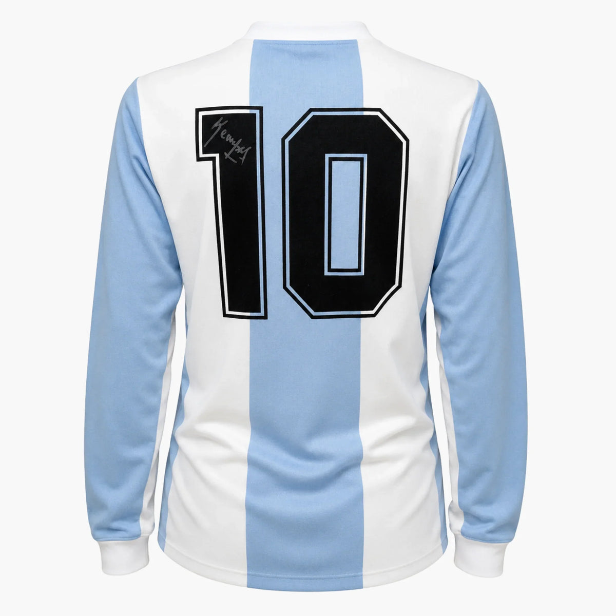 MarioKempes signé Argentine 1978 maillot domicile rétro | Iconic Shirts