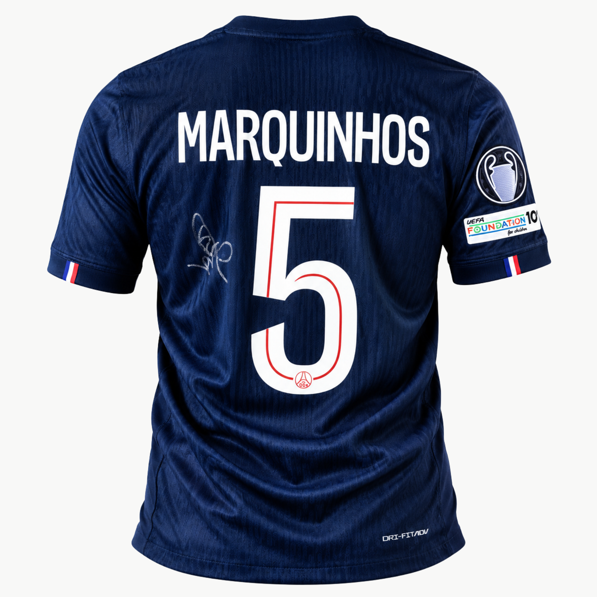 Marquinhos Signed Paris Saint-Germain 2025–26 Home Shirt