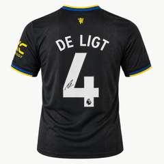 Matthijs de Ligt Signed Manchester United 2025–26 Away Shirt