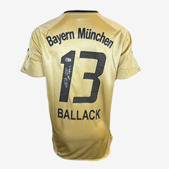 Michael Ballack Signed Bayern München Away Shirt 2004–05