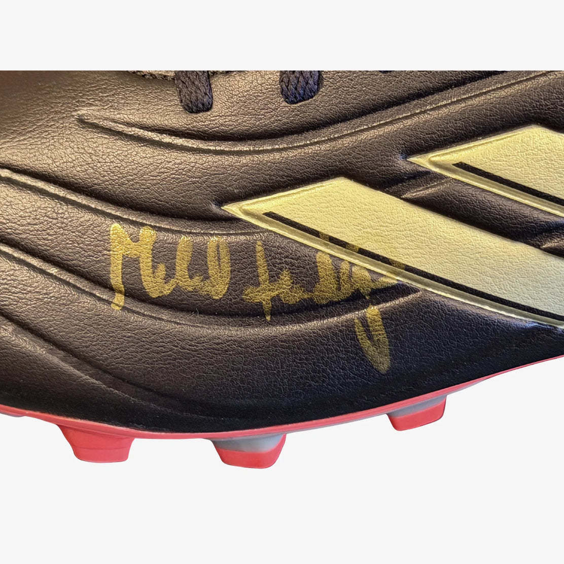 MichaelLaudrupSignedAdidasCopaFootballBoot-signature | Iconic Shirts