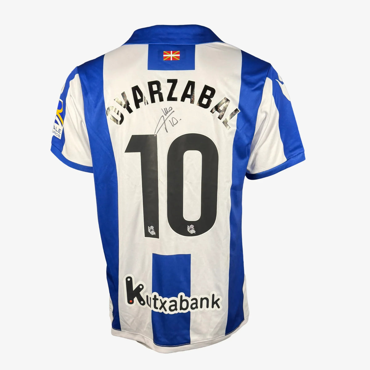 MikelOyarzabalSignedRealSociedadHomeShirt-2024-2025 | Iconic Shirts
