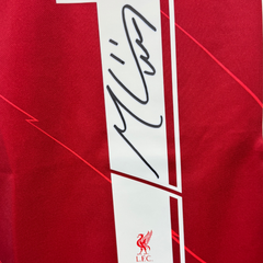 Maglia da calcio del Liverpool autografata da Mohamed Salah - Finale di Champions League 2022 in casa