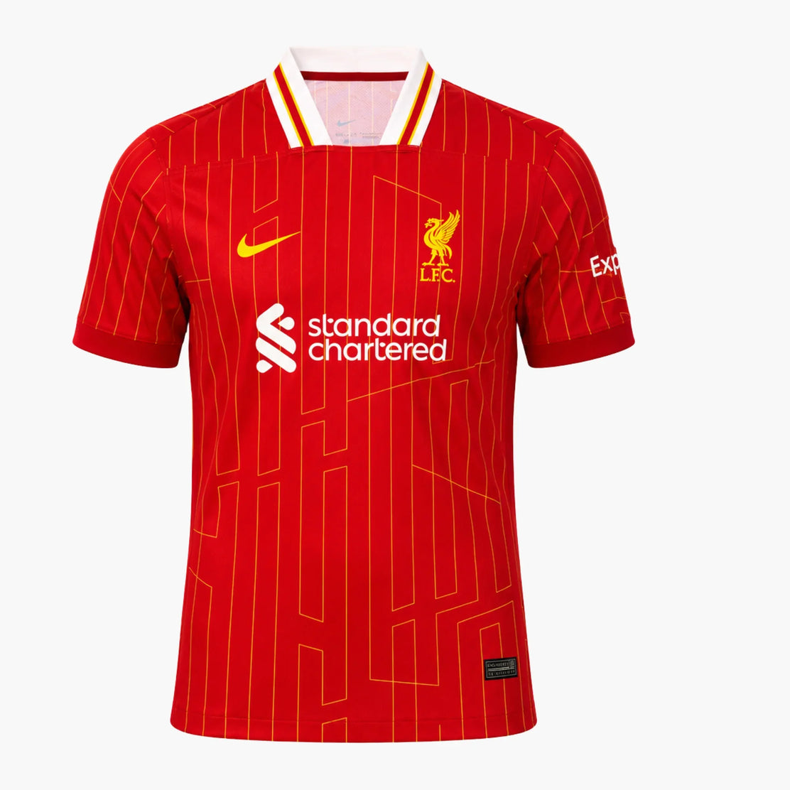 Maillot domicile Liverpool signé Mohamed Salah 2024-2025 - face | Iconic Shirts