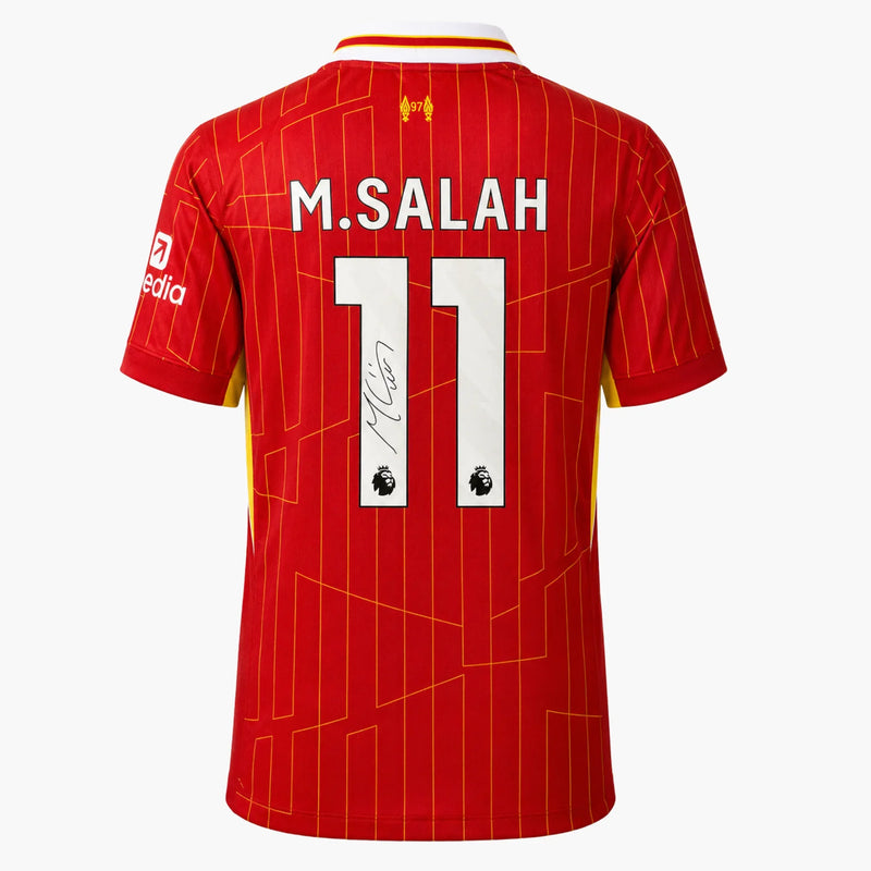 MohamedSalahSigniertesLiverpool-Heimtrikot2024-2025 | Iconic Shirts
