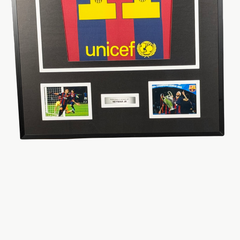 Neymar Jr Signed Barcelona Home Shirt - 2014-15 - Framed