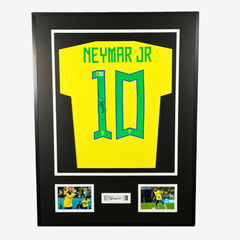 内马尔 Jr 签名巴西足球队球衣 - 2022 主场款