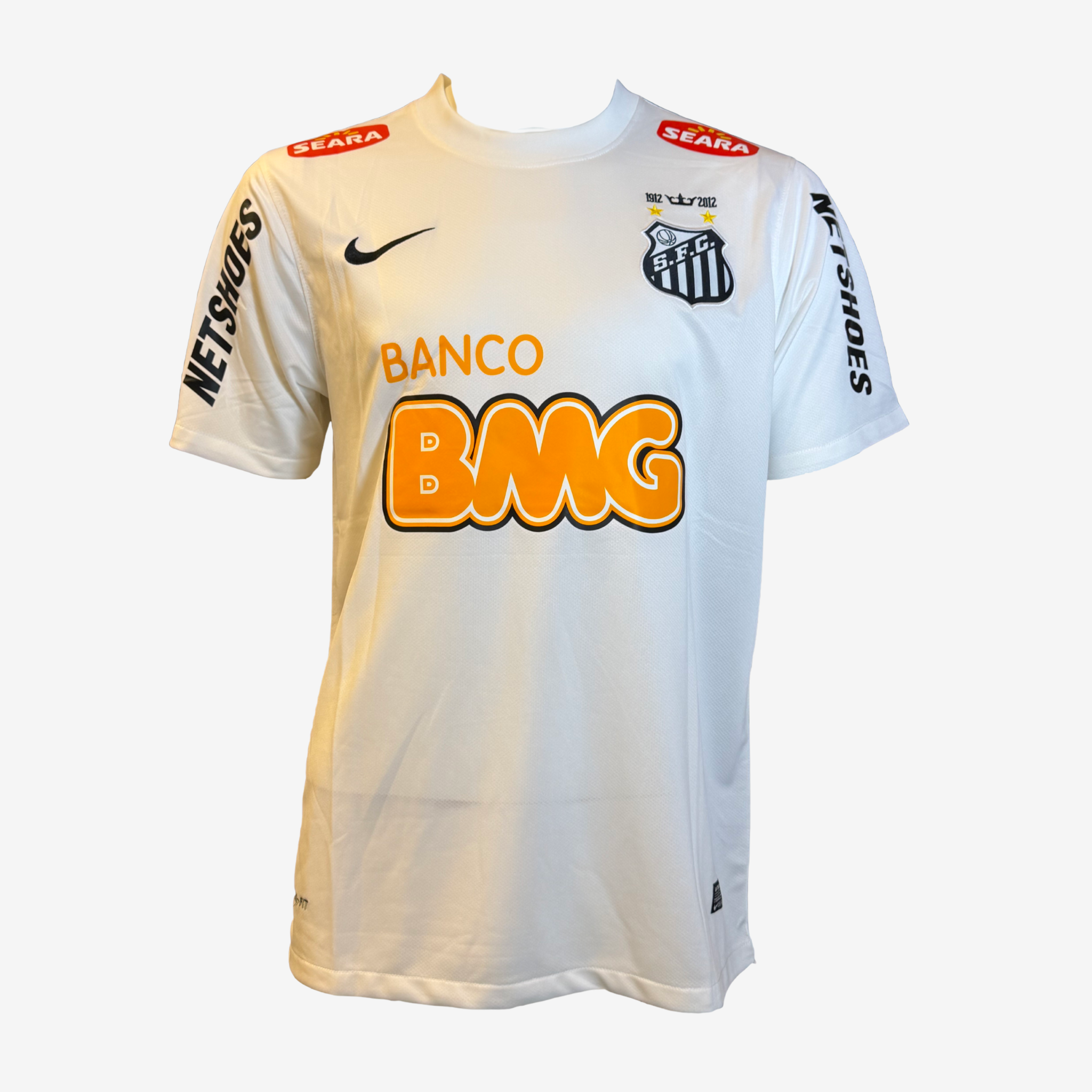 Neymar Jr Signed Santos Home Shirt - 2012-13