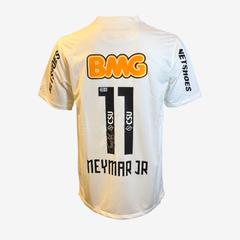 Neymar Jr Signed Santos Home Shirt - 2012-13