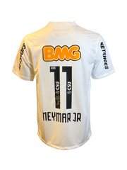 Neymar Jr Signed Santos Home Shirt - 2012-13