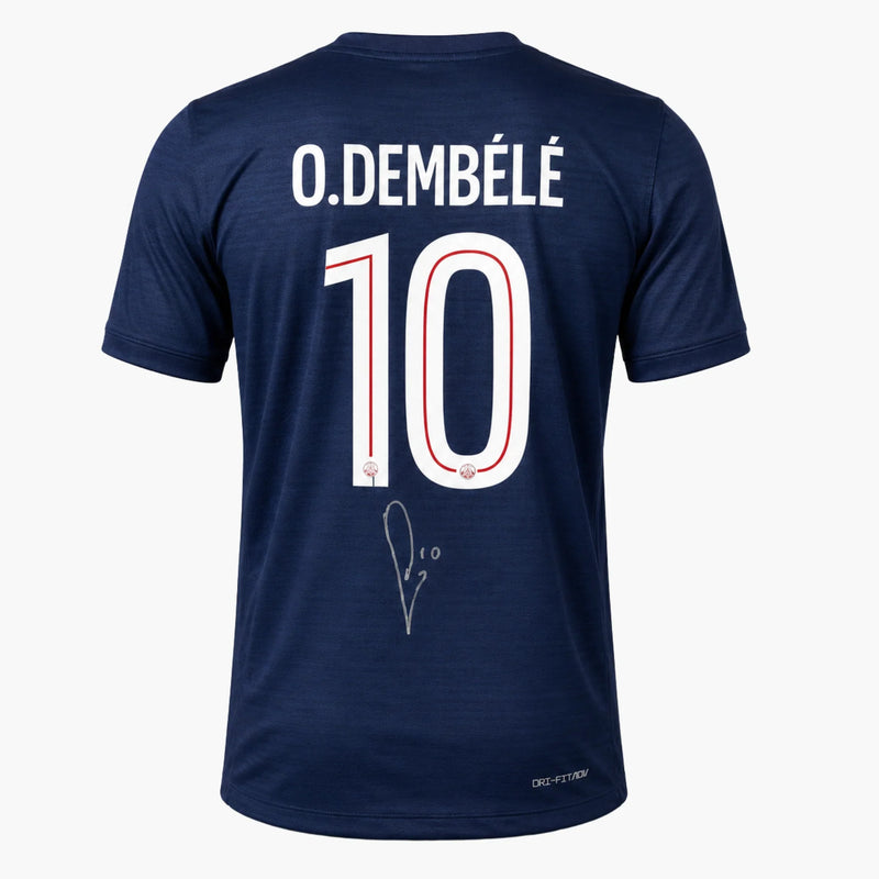 OusmaneDembeleSignedPSGHomeShirt2025_26 | Iconic Shirts