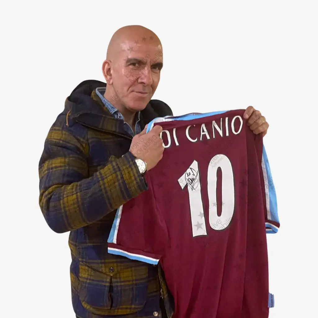 PaoloDiCanioSignedWestHamUnitedFootballShirt_2000Home-proof | Iconic Shirts