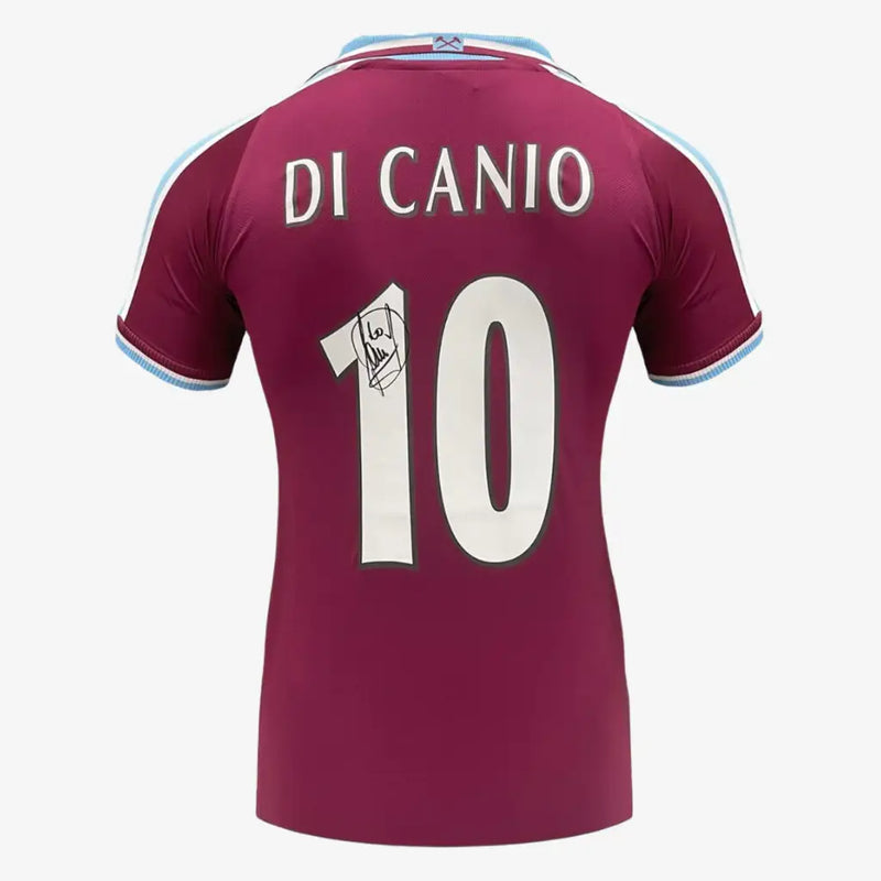 PaoloDiCanioSigniertesWestHamUnitedFußballtrikot_2000Heim | Iconic Shirts