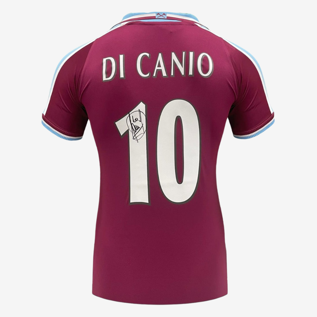 Paolo Di Canio Signed West Ham United Football Shirt – 2000 Home