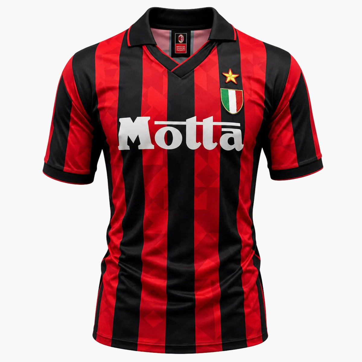 PaoloMaldiniSignedACMilan1994HomeShirt_front | Iconic Shirts