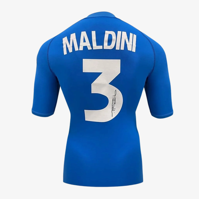 Paolo_Maldini_Signed_Original_Italy_Football_Shirt_-_2002_Home | Iconic Shirts