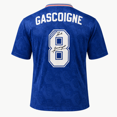Paul Gascoigne Signed Glasgow Rangers Home Shirt 1996–97