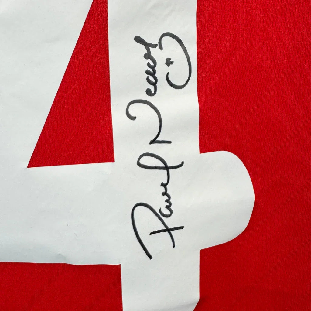 PavelNedvedSignedCzechRepublicFootballShirt-1996Home-signature | Iconic Shirts