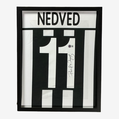 Camiseta oficial de fútbol Juventus firmada por Pavel Nedvěd - Temporada 2001-02