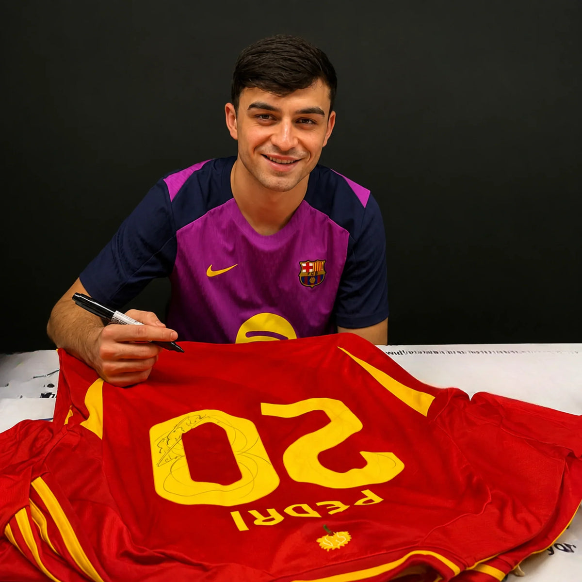 Every Signed Item Comes With an Iconic Shirts COA