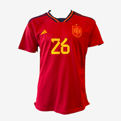 Pedri Signed Spain Home Football Shirt – 2020-21