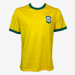 Pelé Signed Brazil Football Shirt - 1970 Home