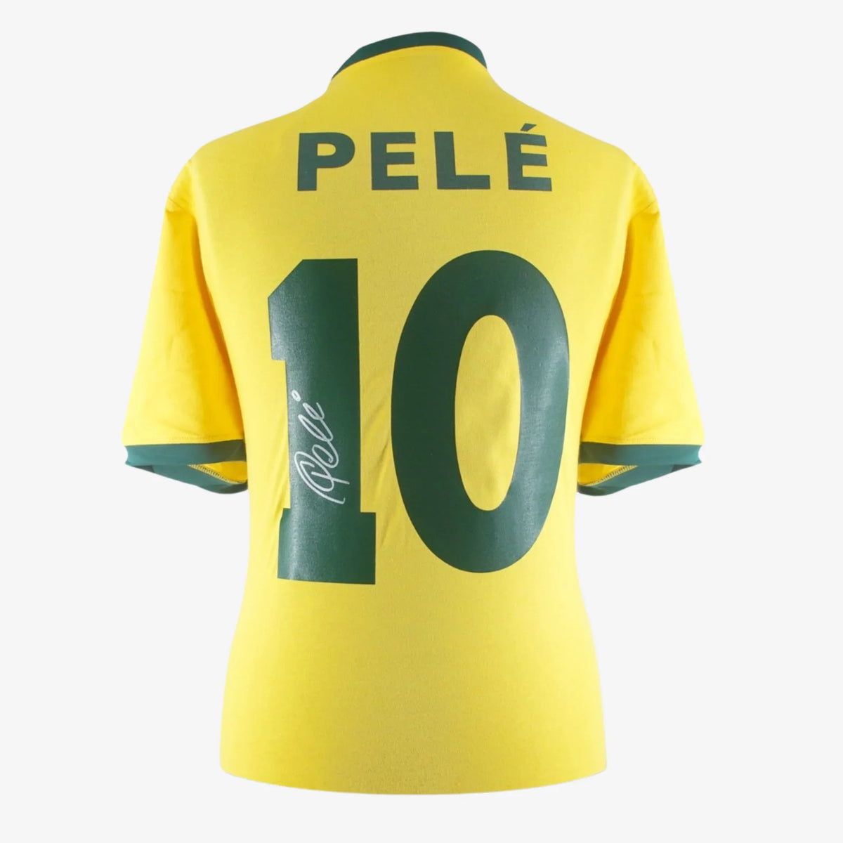 PeleSignedBrazilFootballShirt-1970Home | Iconic Shirts