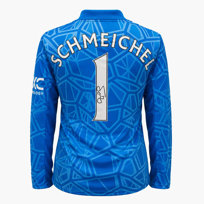 PeterSchmeichelSignedManchesterUnitedGoalkeeperShirt | Iconic Shirts