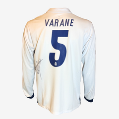 Raphaël Varane Signed Real Madrid Home Shirt – 2011