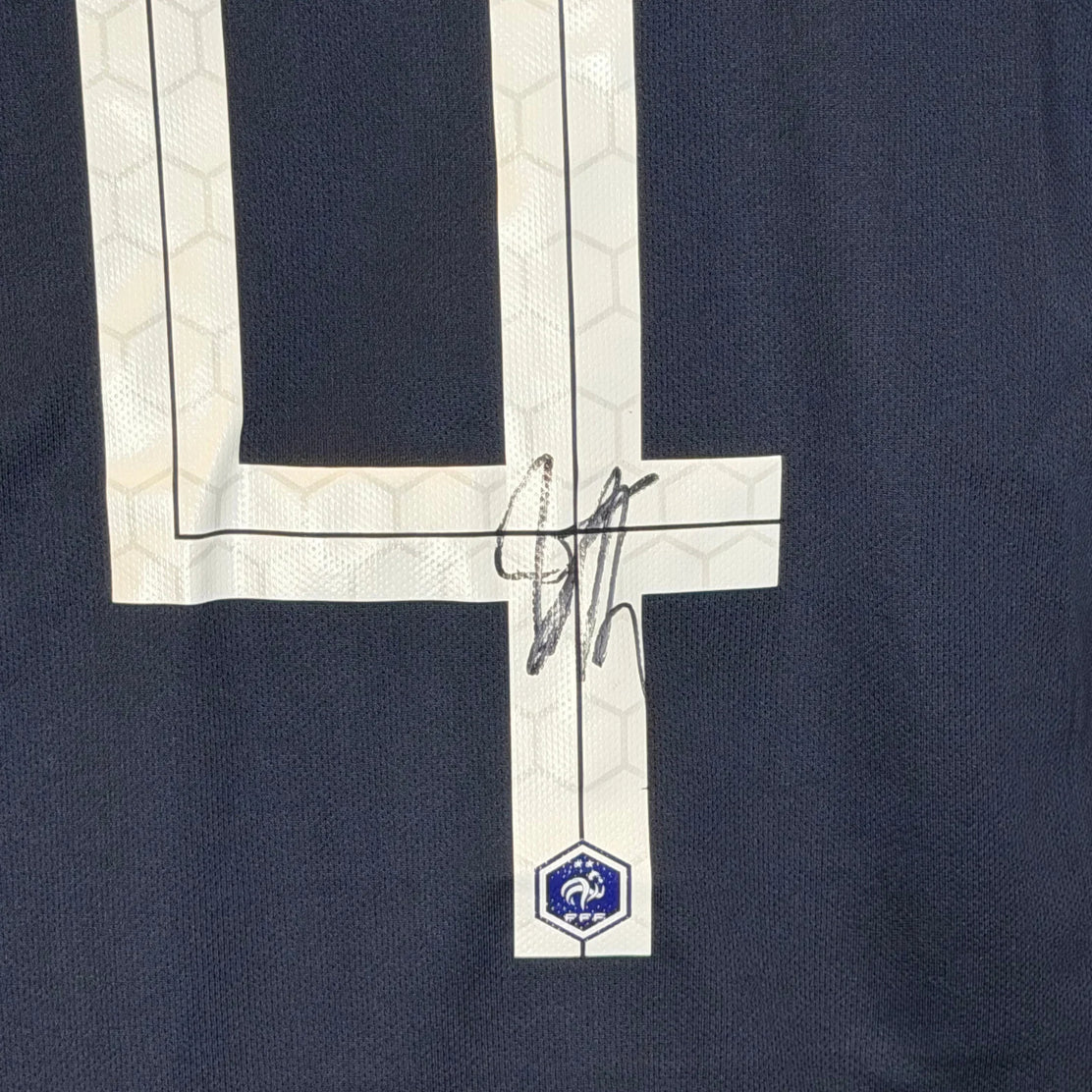 RaphaelVaraneSignedFrance2018WorldCupHomeShirt-signature | Iconic Shirts