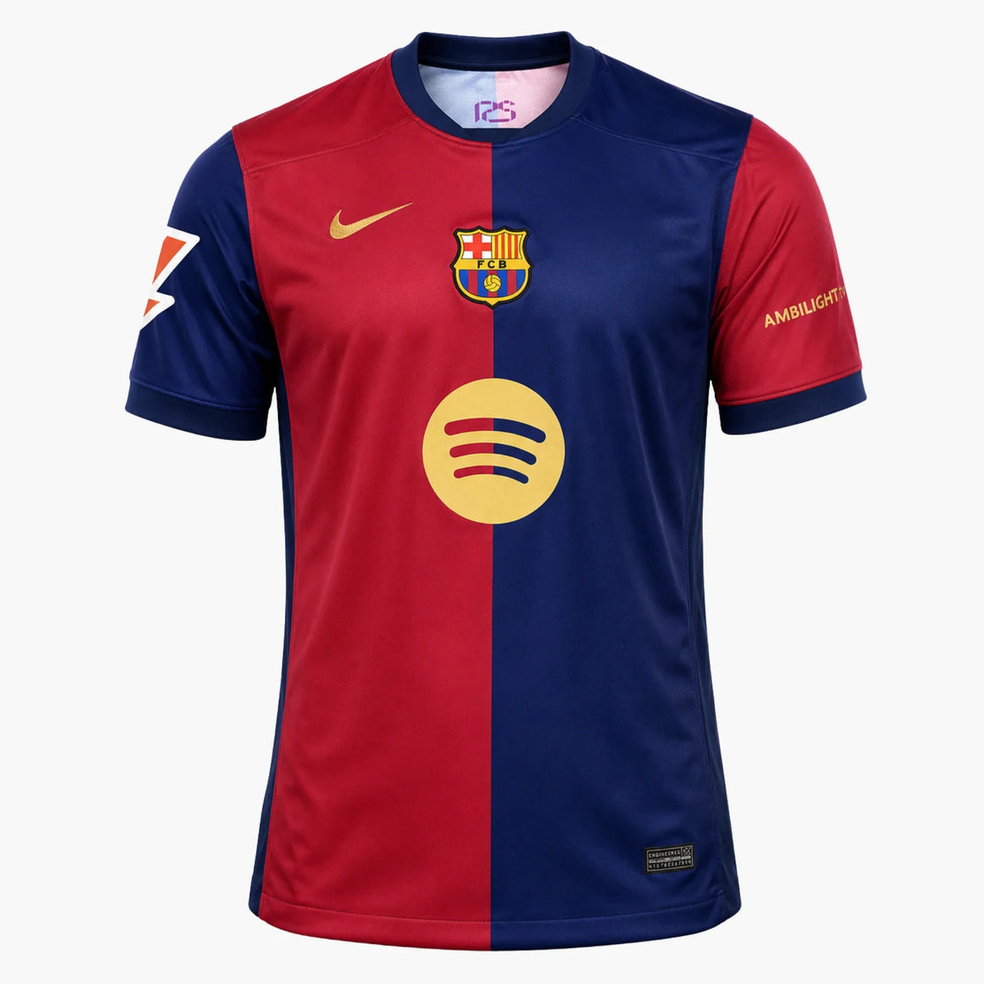 RaphinhaMaillotDomicileBarceloneSigné2024_25-face | Iconic Shirts