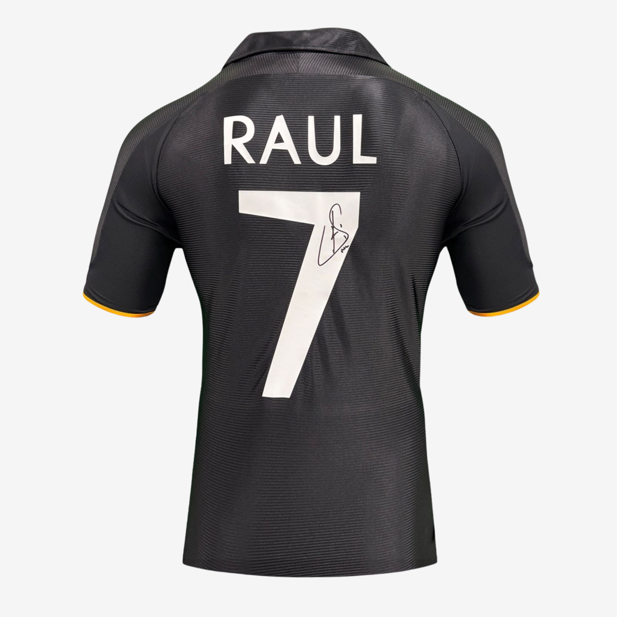 Raúl Signed Real Madrid Football Shirt - 1999-2000 Away