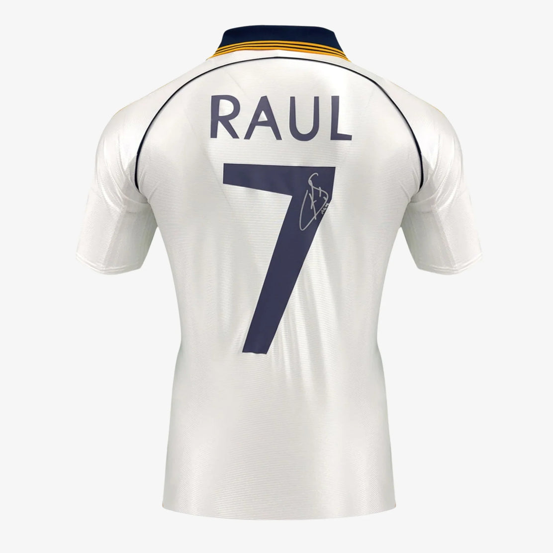 RaulSignedRealMadridFootballShirt-1999-2000Home | Iconic Shirts
