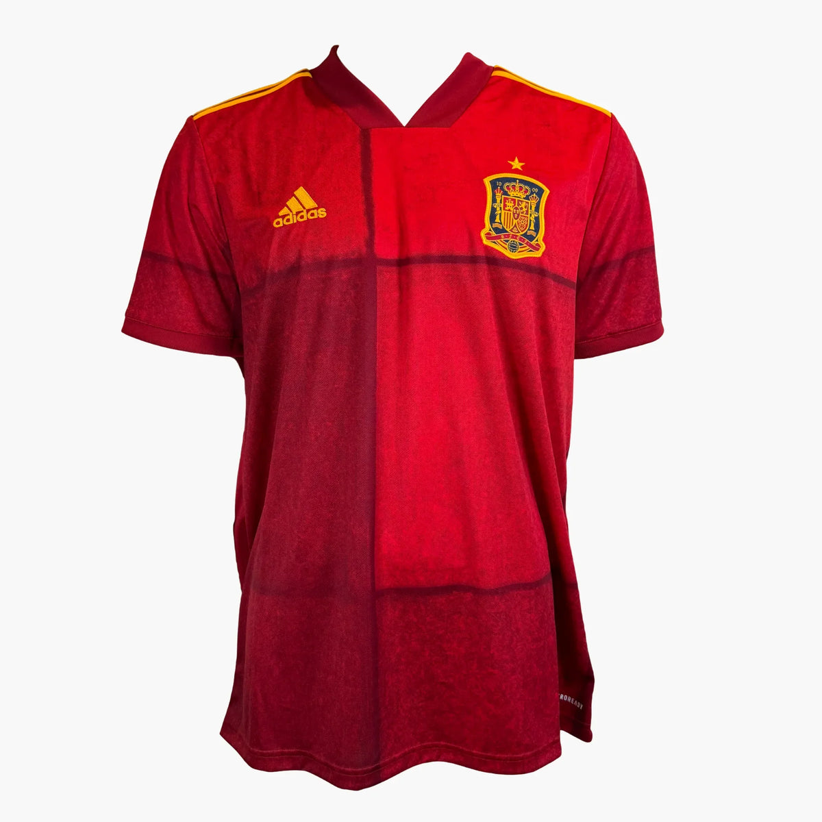 RaulSignedSpain2020HomeShirt-front | Iconic Shirts