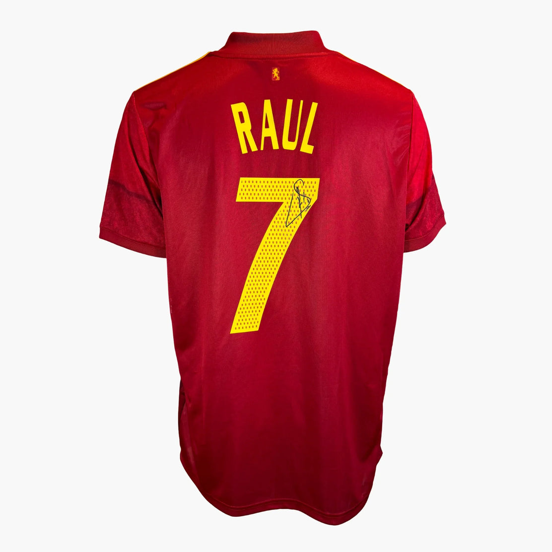 RaulSignedSpain2020HomeShirt | Iconic Shirts