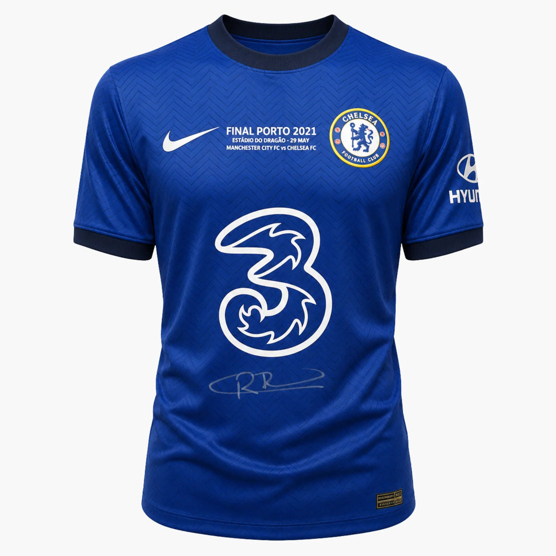 Reece James maillot signé Chelsea finale de la Ligue des champions 2020-21 | Iconic Shirts