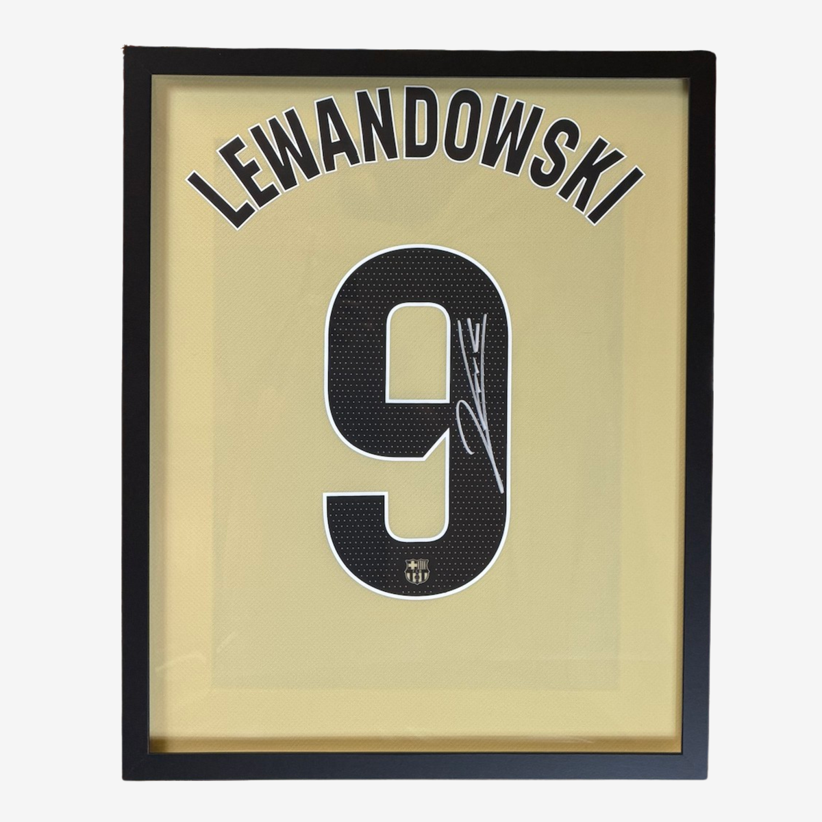 Robert Lewandowski Signed FC Barcelona Football Shirt - 2025-26 Away