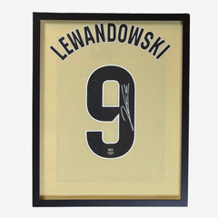 Robert Lewandowski Signed FC Barcelona Football Shirt - 2025-26 Away