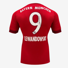 Robert Lewandowski Signed Original Bayern Munich Football Shirt - 2015-16 Home