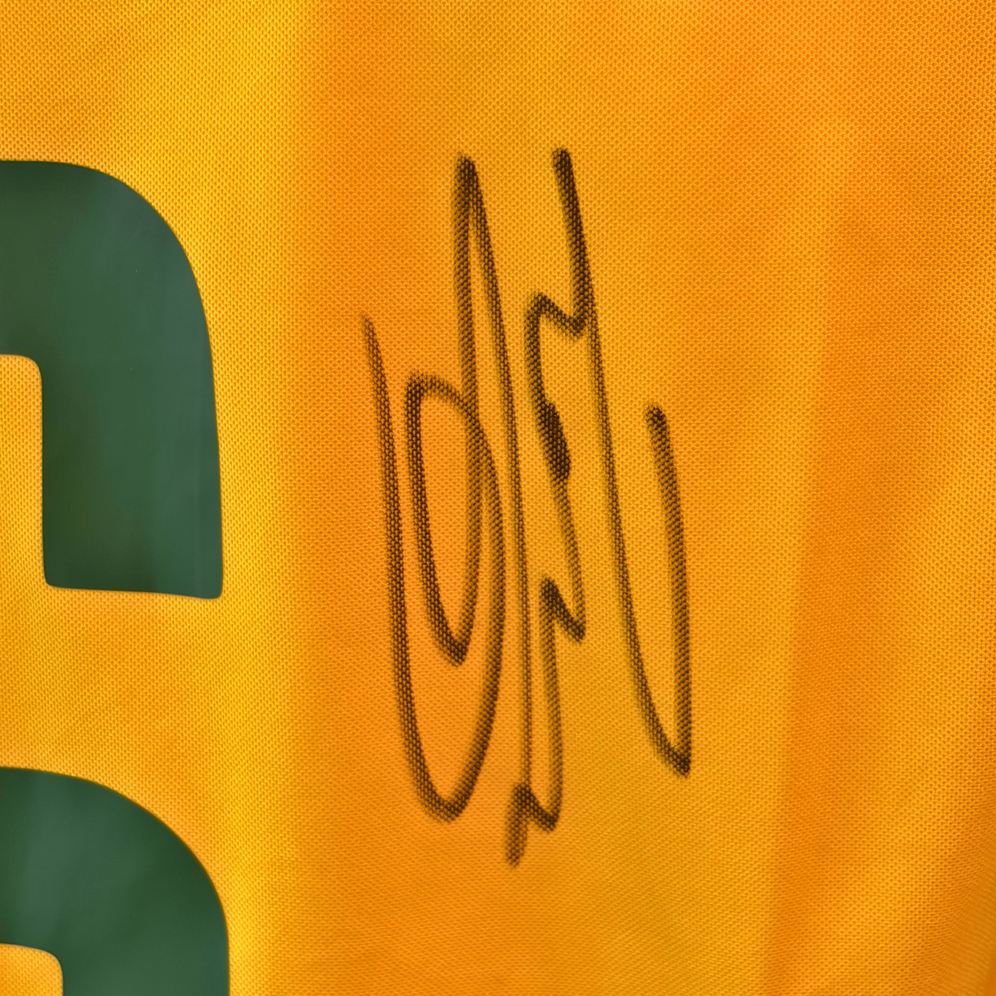 Roberto Carlos Signed Brazil Home Football Shirt – 2002 World Cup