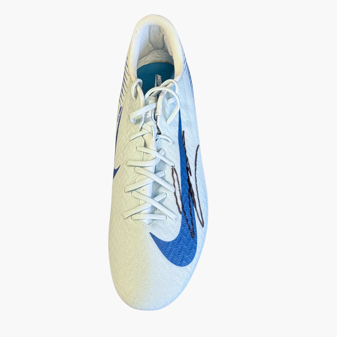 RobertoCarlosSignedFootballBoot-front | Iconic Shirts