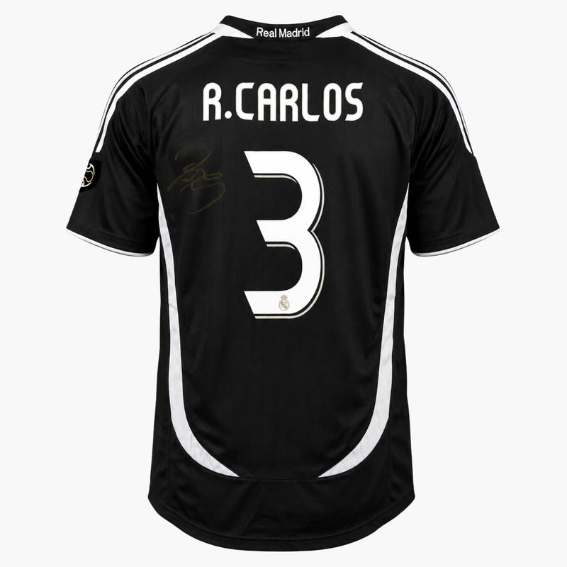RobertoCarlosSignedRealMadridAwayShirt2006_07 | Iconic Shirts