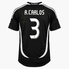 RobertoCarlosSignedRealMadridAwayShirt2006_07 | Iconic Shirts
