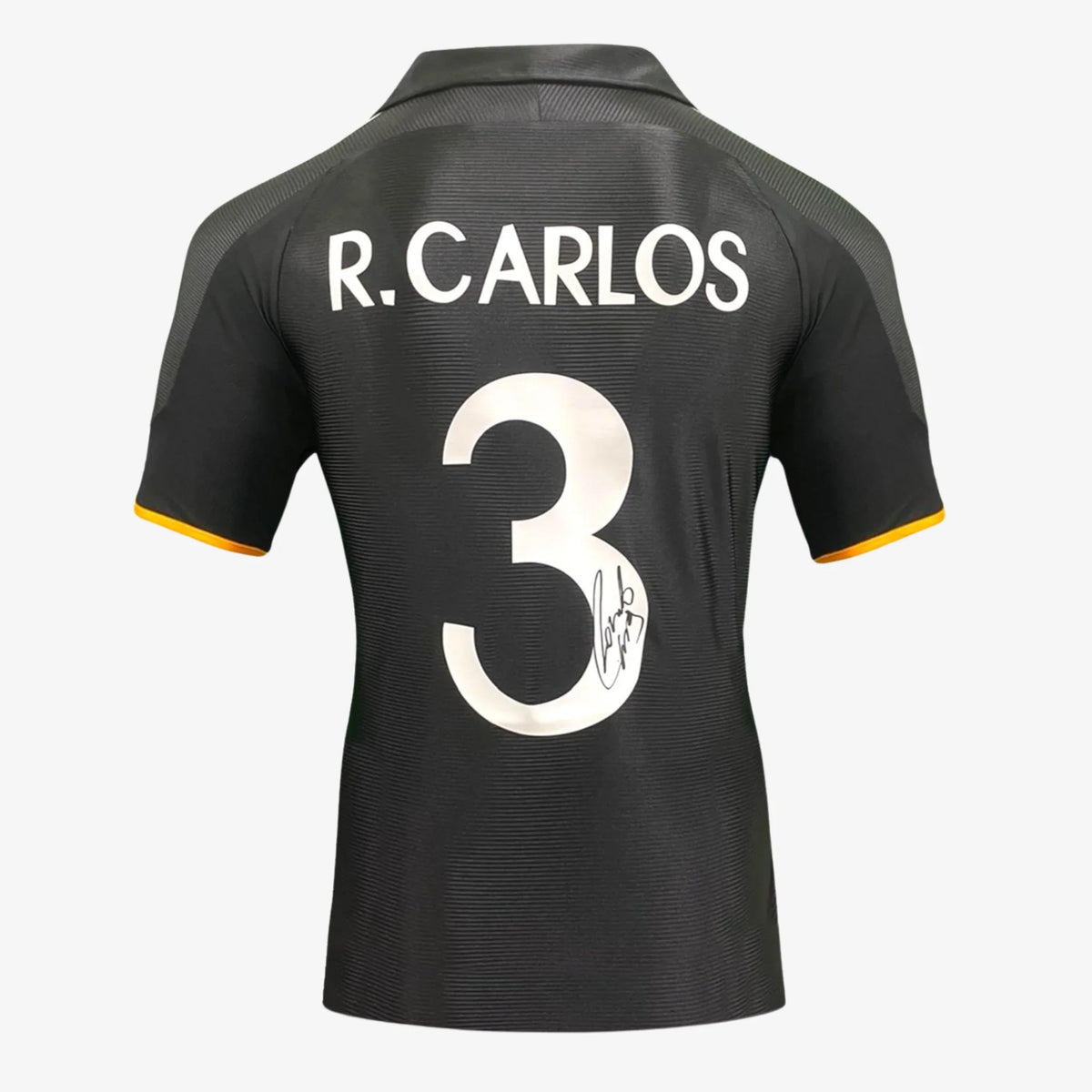 RobertoCarlosSignedRealMadridFootballShirt-1999-2000Away | Iconic Shirts