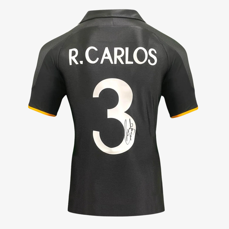 RobertoCarlosSignedRealMadridFootballShirt-1999-2000Away | Iconic Shirts